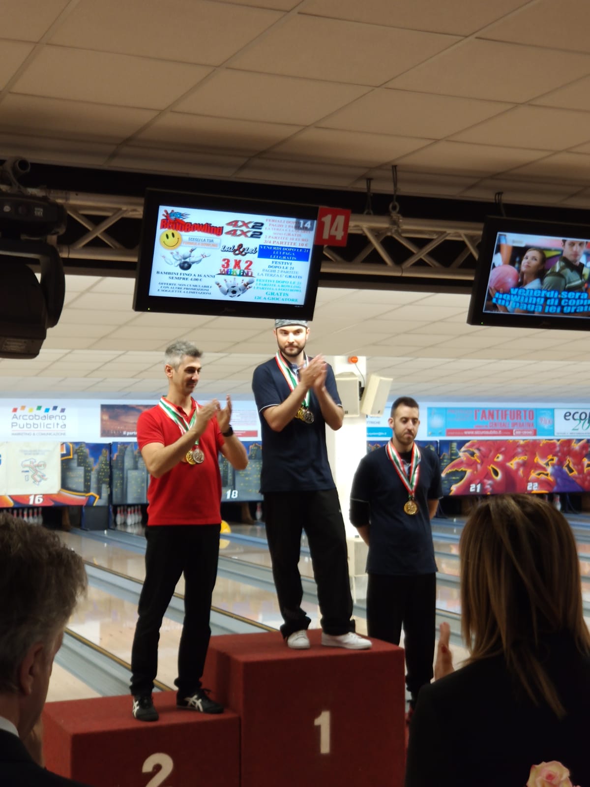 Podio singolo esordienti